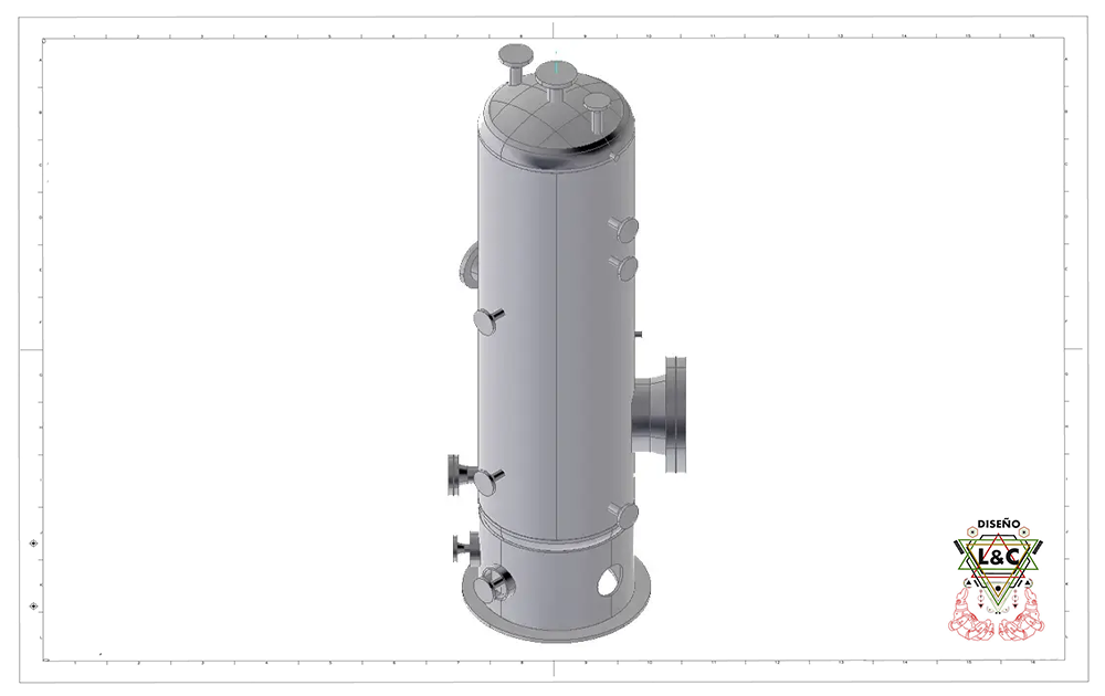 Recipiente industrial