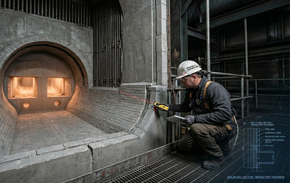 Diseño de refractario para calderas de generación eléctrica