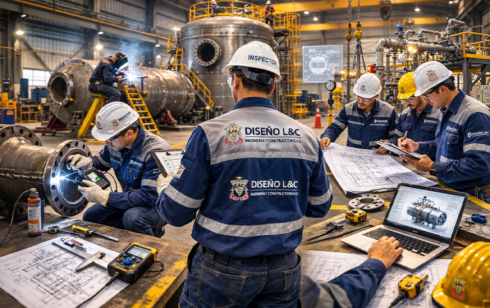 Interventoría técnica en fabricación y montaje metalmecánico